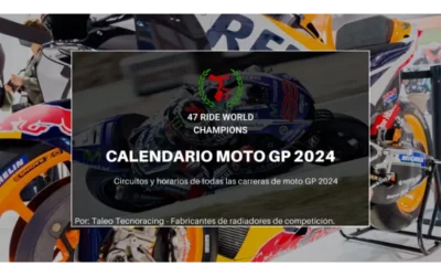 Moto GP Calendar 2024 in PDF