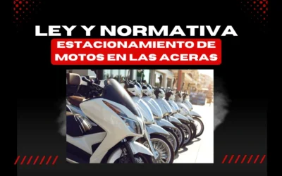 Can I park my motorcycle on the sidewalk: What does the regulation say?